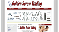 Desktop Screenshot of goldenscrewtrading.com