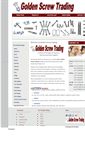 Mobile Screenshot of goldenscrewtrading.com